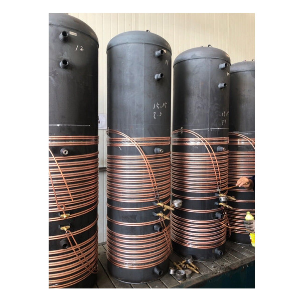 Obudowa filtra z węglem miedzianym Mały zbiornik ciśnieniowy ze stali nierdzewnej Zbiornik na wodę o pojemności 5000 litrów 