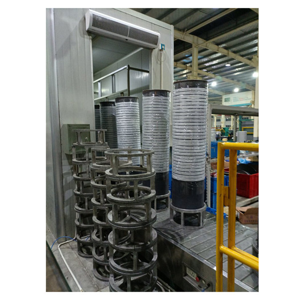 15-50 galonów Filtr zmiękczający wodę Zbiornik ciśnieniowy FRP z włókna szklanego z wkładką PE (prędkość 2-4m3 / godzinę) 