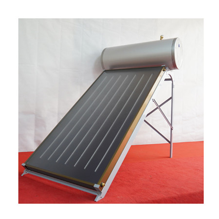 Solarny podgrzewacz wody z dzieloną ciśnieniową rurą próżniową z Solar Keymark