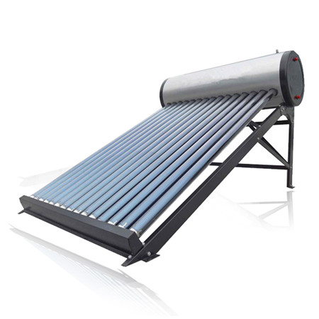 Dzielony ciśnieniowy solarny system podgrzewania wody składa się z płaskiego kolektora słonecznego, pionowego zbiornika ciepłej wody, stacji pomp i naczynia wzbiorczego