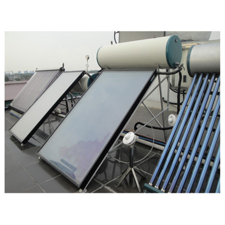Chińska fabryka bezciśnieniowego systemu energii słonecznej Projekt ciśnieniowy Rury próżniowe z rozdzielaczem głównym z różnymi typami części zamiennych Wspornik Zbiornik wody Podgrzewacz wody
